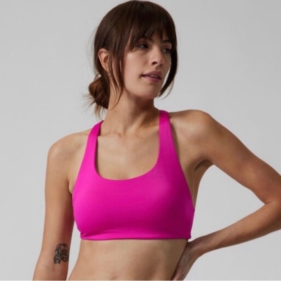 NWT! Athleta Pink Malibu Bikini Top D-DD - Multiple Sizes 💎 - Picture 1 of 7